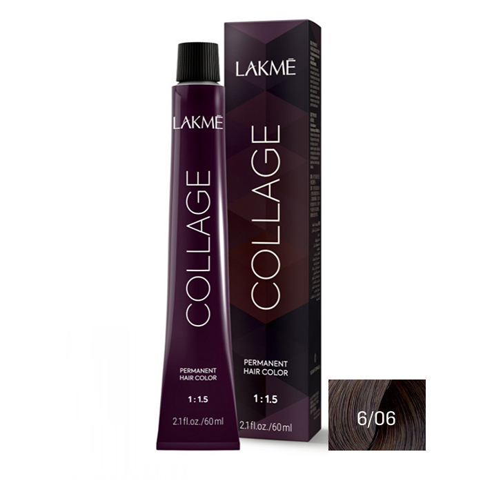  رنگ مو لاکمه سری کلاژ شماره 6/06 ( بلوند تیره گرم ) - Lakme Collage Hair Color 