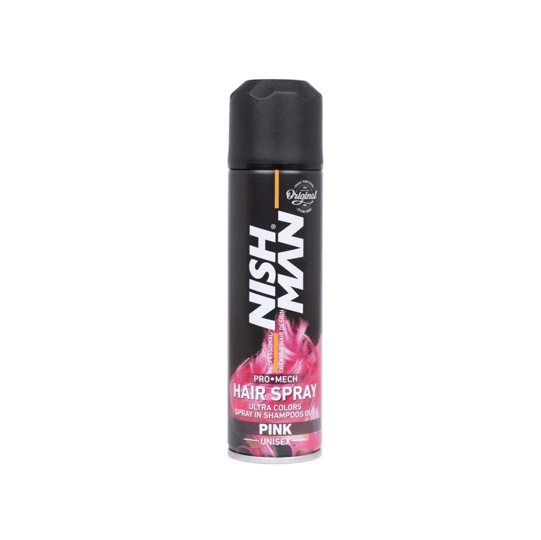  اسپری رنگ مو نیش من (صورتی) حجم 150 میلی لیتر - NISHMAN Hair color spray (PINK) 150 ml 