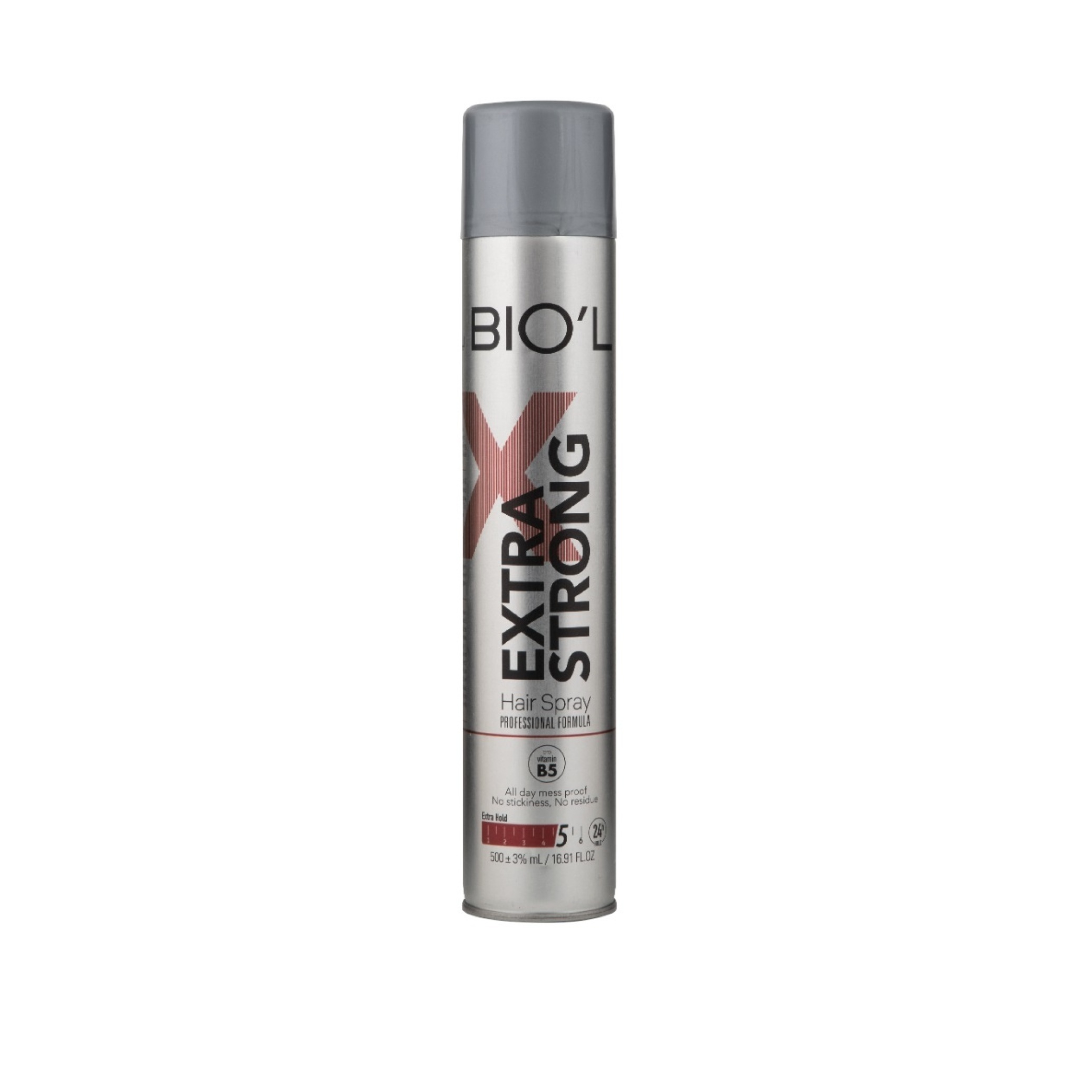  اسپری حالت دهنده مو اکسترا بیول (تافت بیول) حجم 500 میلی لیتر - BIO'L HAIR STYLING SPRAY EXTRA STRONG 