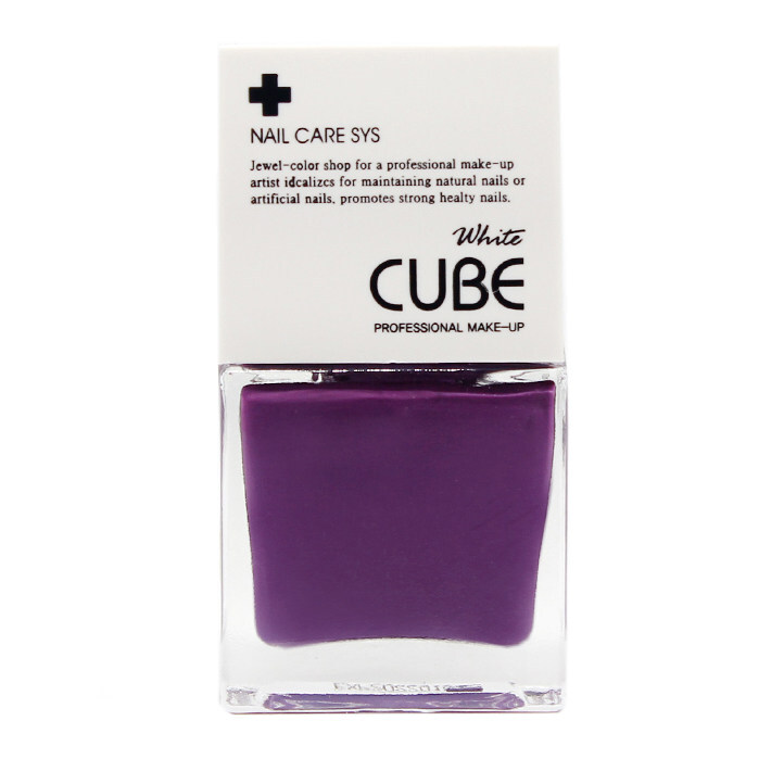 لاک ناخن وایت کیوب شماره 124 حجم 15 میلی لیتر - White Cube nail polish