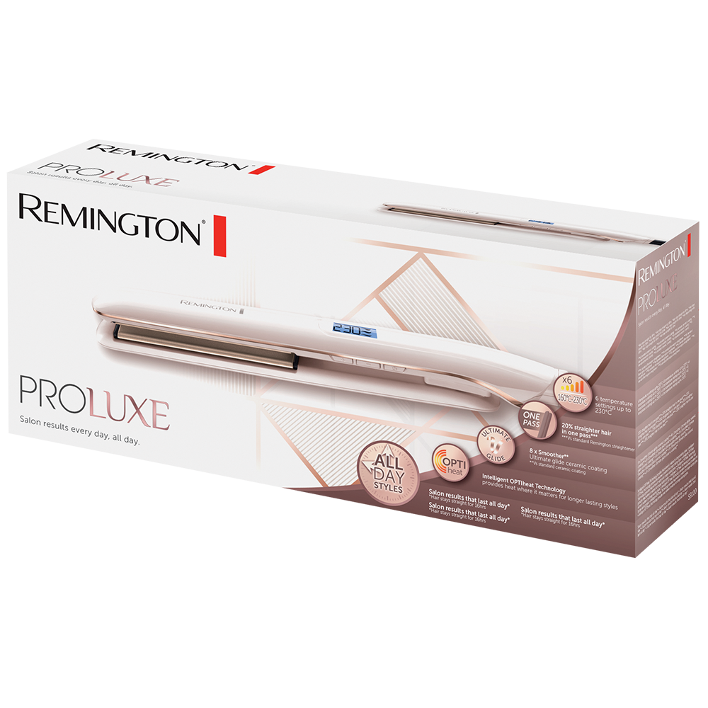  اتو مو رمینگتون مدل پرو لوکس مدل اس ۹۱۰۰- REMINGTON PROLUXE HAIR STRAIGHTENER 