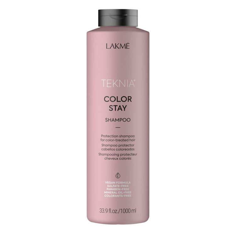 شامپو مخصوص مو رنگ شده و آسیب دیده تکنیا لاکمه حجم 1000 میلی لیتر-Lakme TEKNIA Color Stay Shampoo