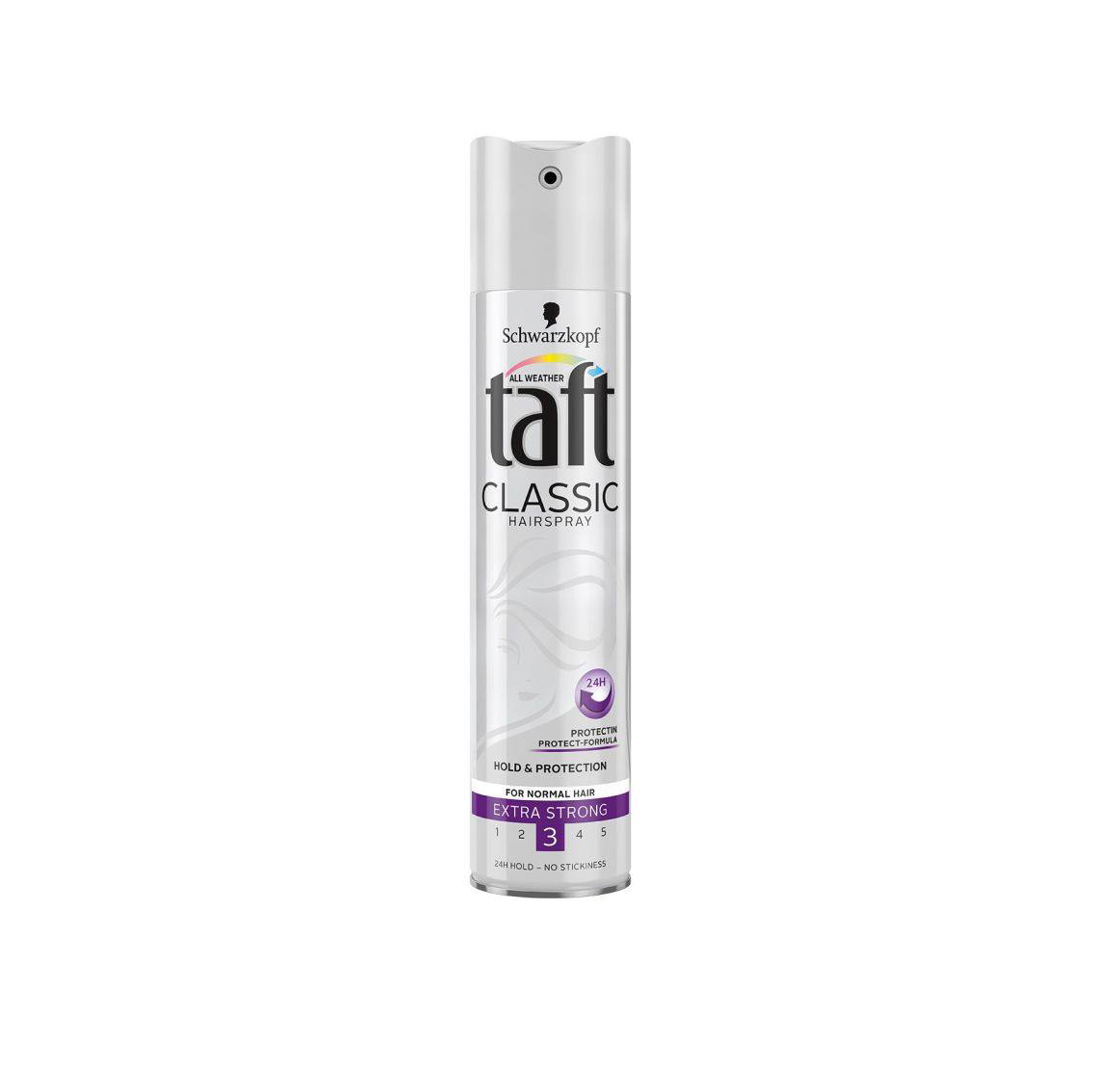  اسپری نگهدارنده مو تافت مدل کلاسیک سختی 3 حجم 250 میلی لیتر - Taft CLASSIC Hair Spray Level 3 250 ml 