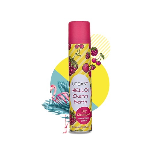  اسپری شامپو خشک اربن کر (رایحه میوه های قرمز) - URBAN care Dry Shampoo 