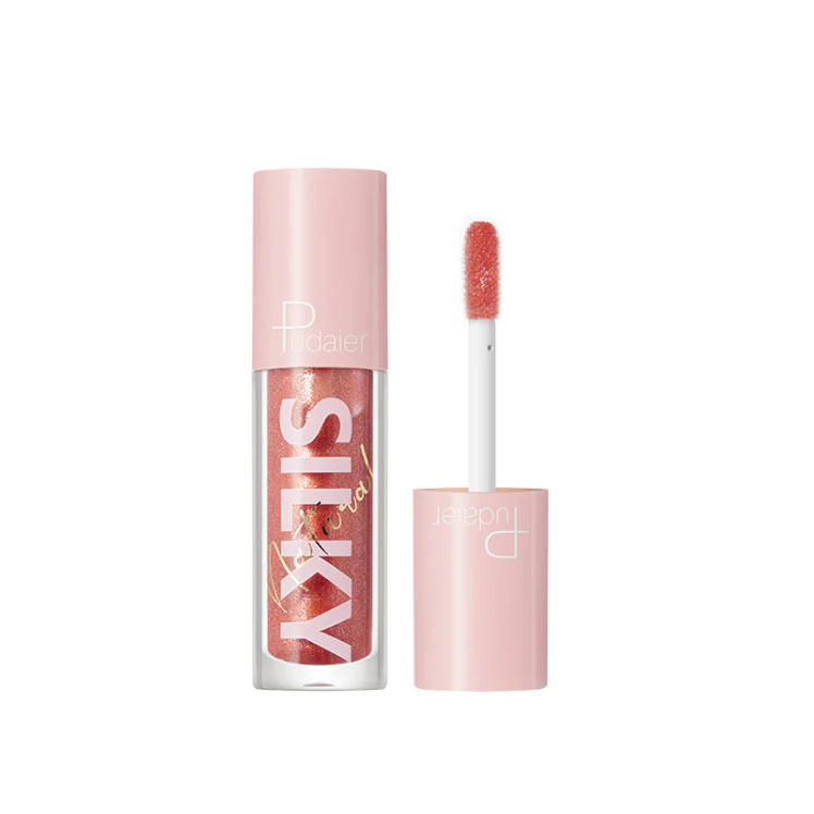 رژ لب براق (برق لب) پودایر شماره 1 - Pudaier silky lip gloss 1