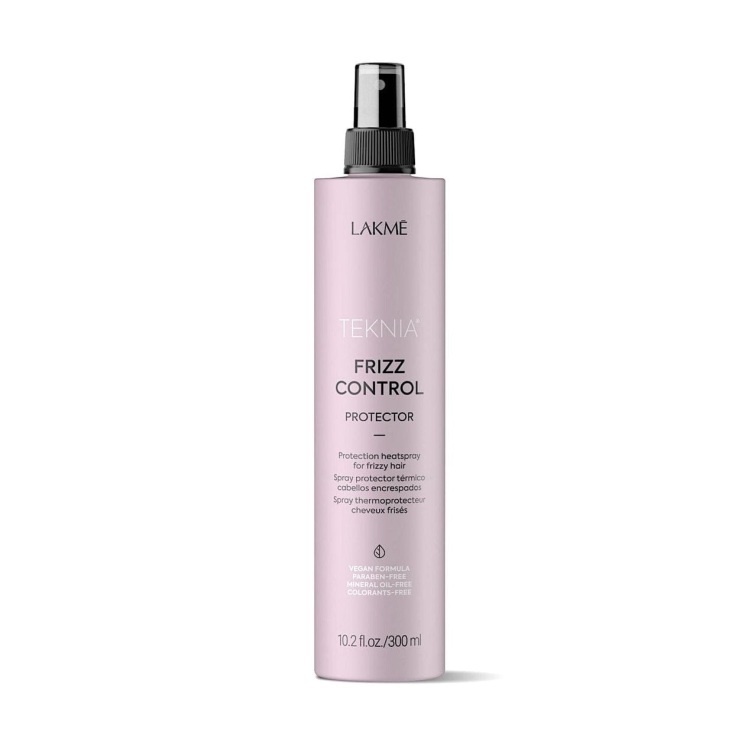 اسپری بدون آبکشی ضد حرارت و ضد وز قوی (فریز کنترل) لاکمه حجم 300 میلی لیتر- Lakme TEKNIA FRIZZ CONTROL PROTECTOR