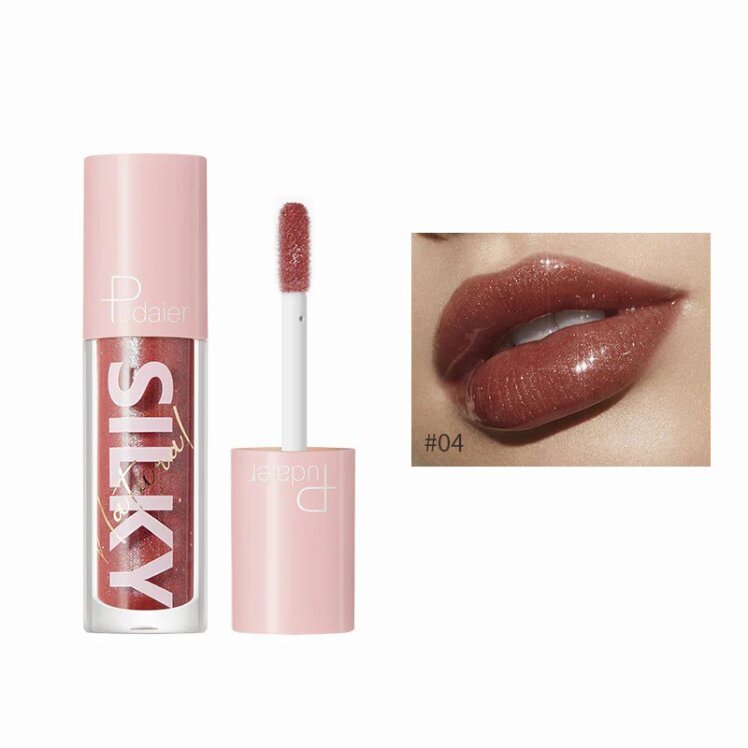 رژ لب براق (برق لب) پودایر شماره 1 - Pudaier silky lip gloss 1